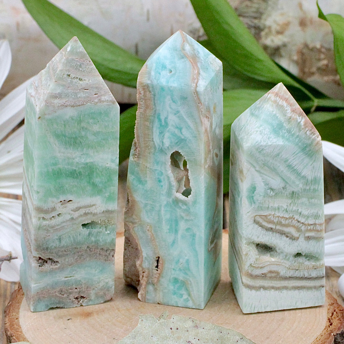 Caribbean Calcite Obelisk