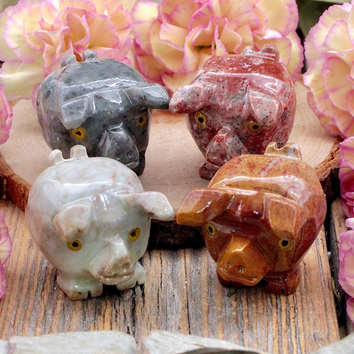 Peruvian Jasper Pig