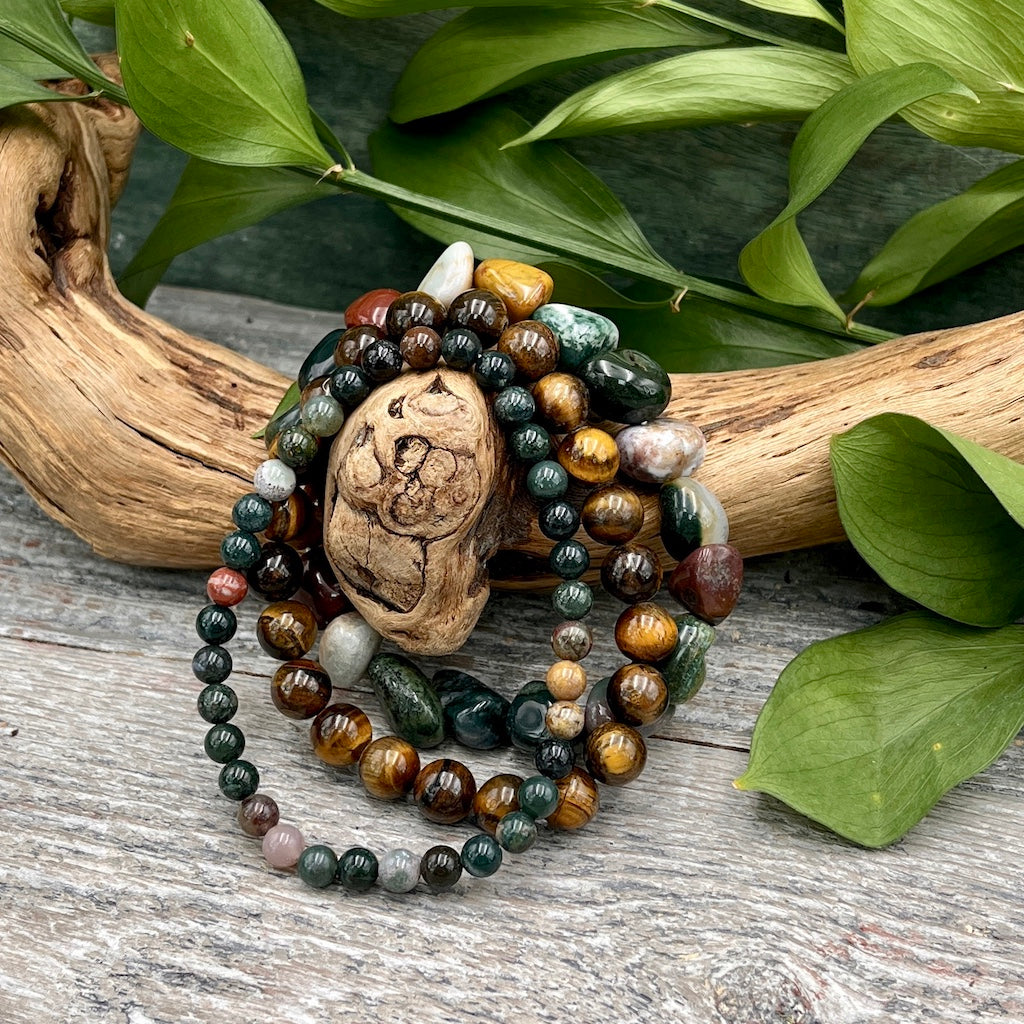 Mossy Grove Bracelet Set - Bliss Bracelets Collection