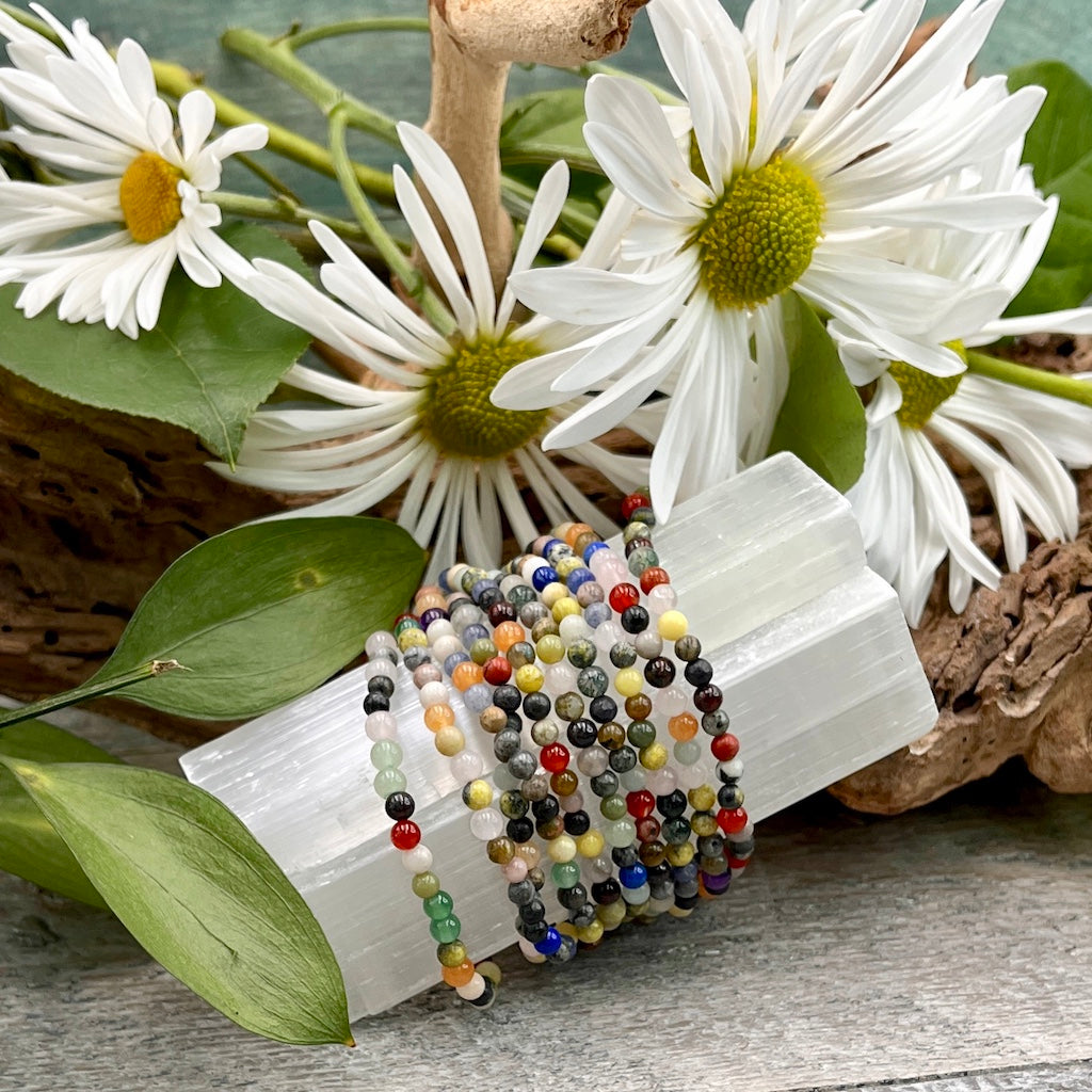 Sacred Stone Mix Bracelet - 4mm