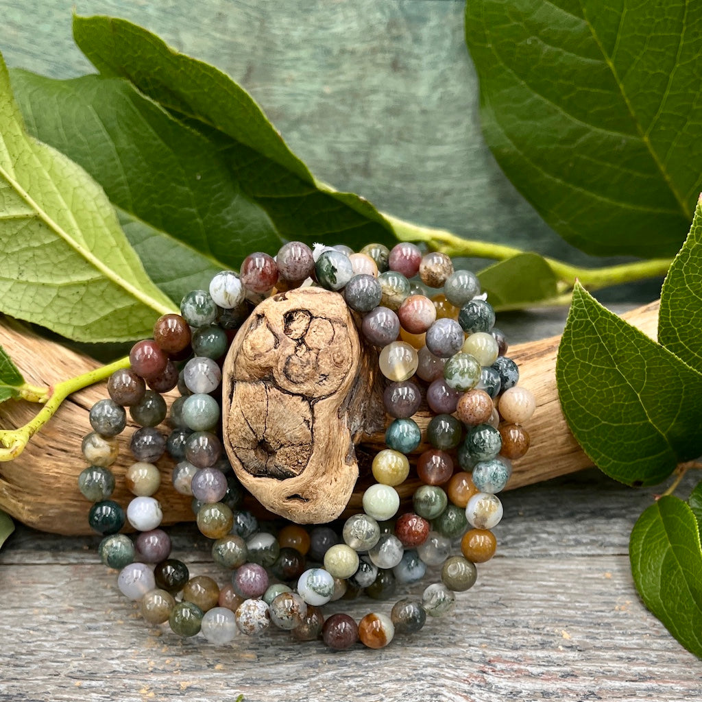 Fancy Jasper Bracelet - 6mm