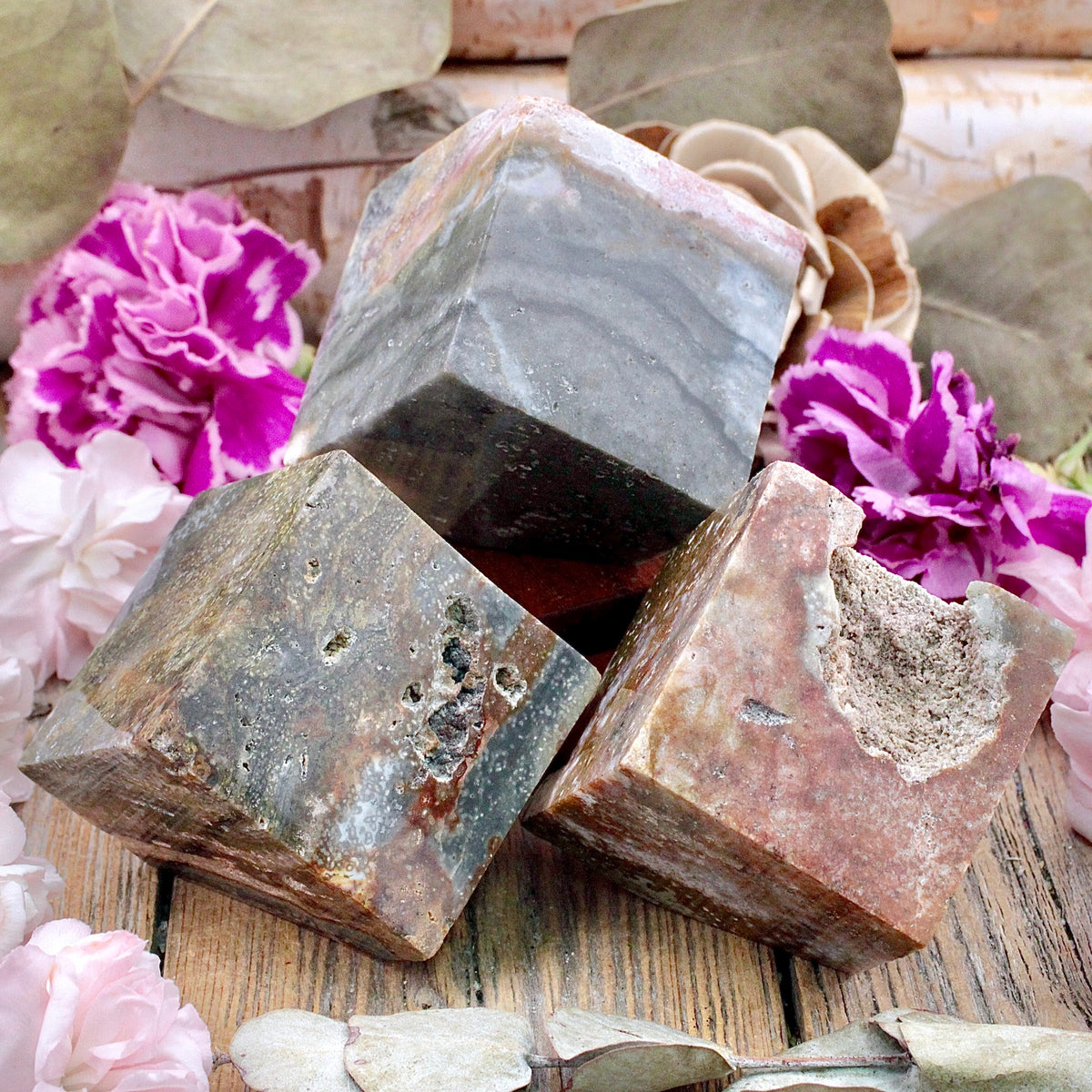Ocean Jasper Cube