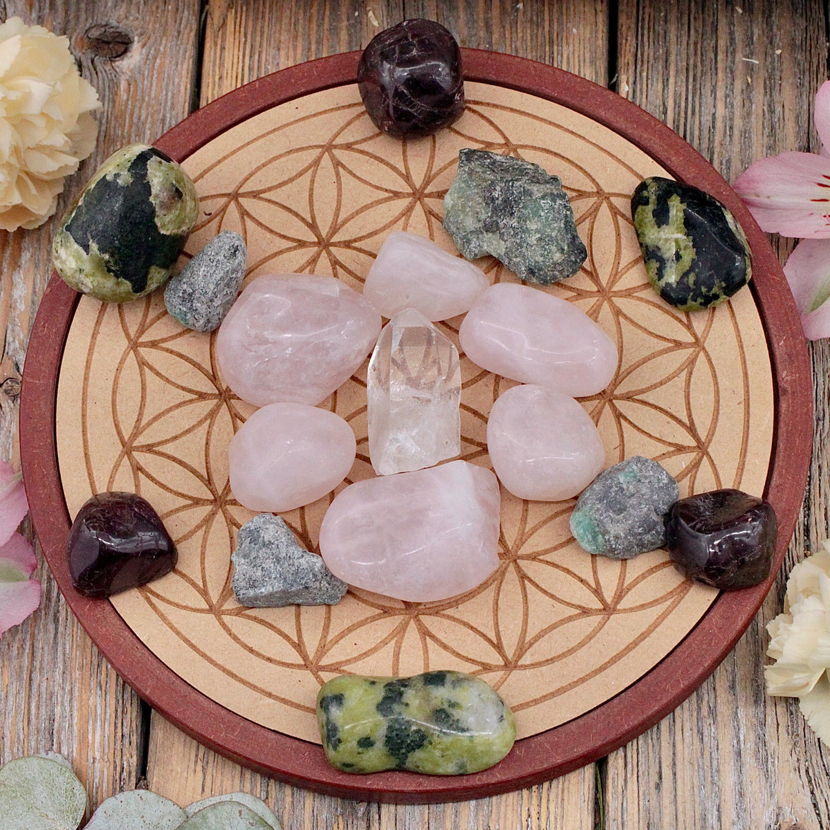 Love Crystal Grid Set