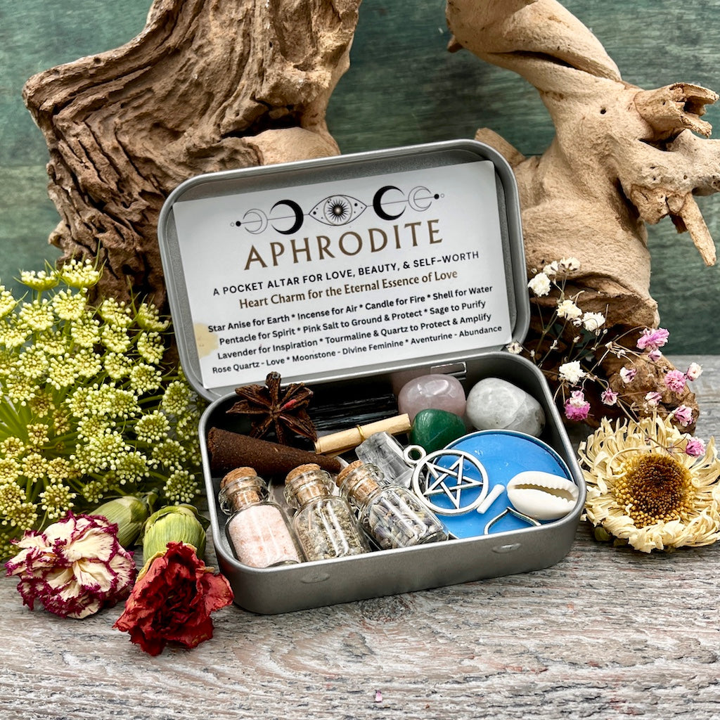 Aphrodite Pocket Altar Tin – RockMama.com