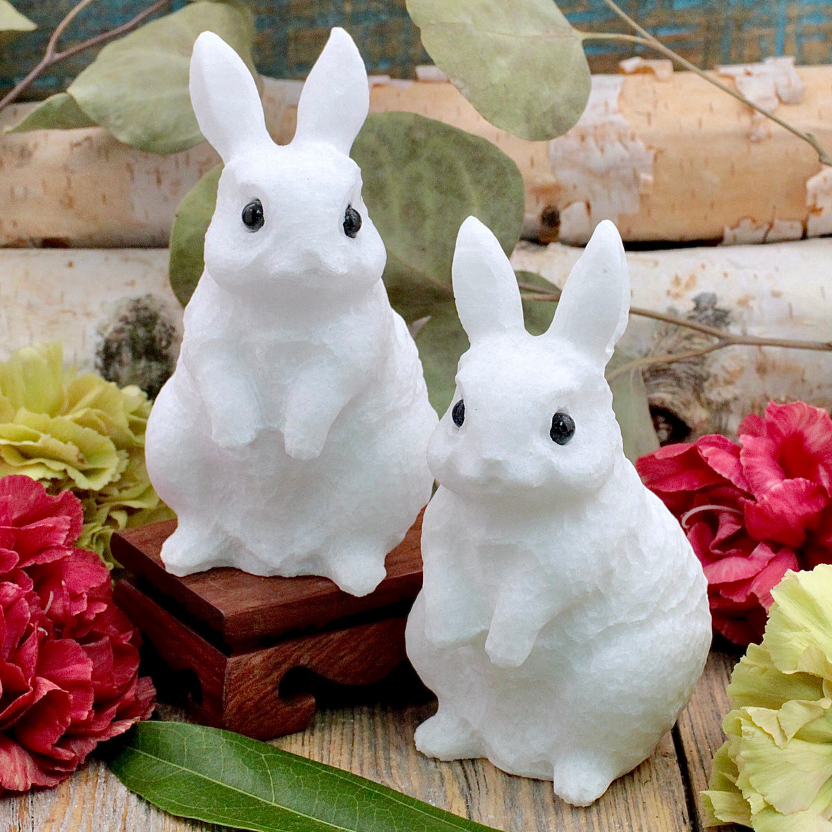 White Marble Bunny