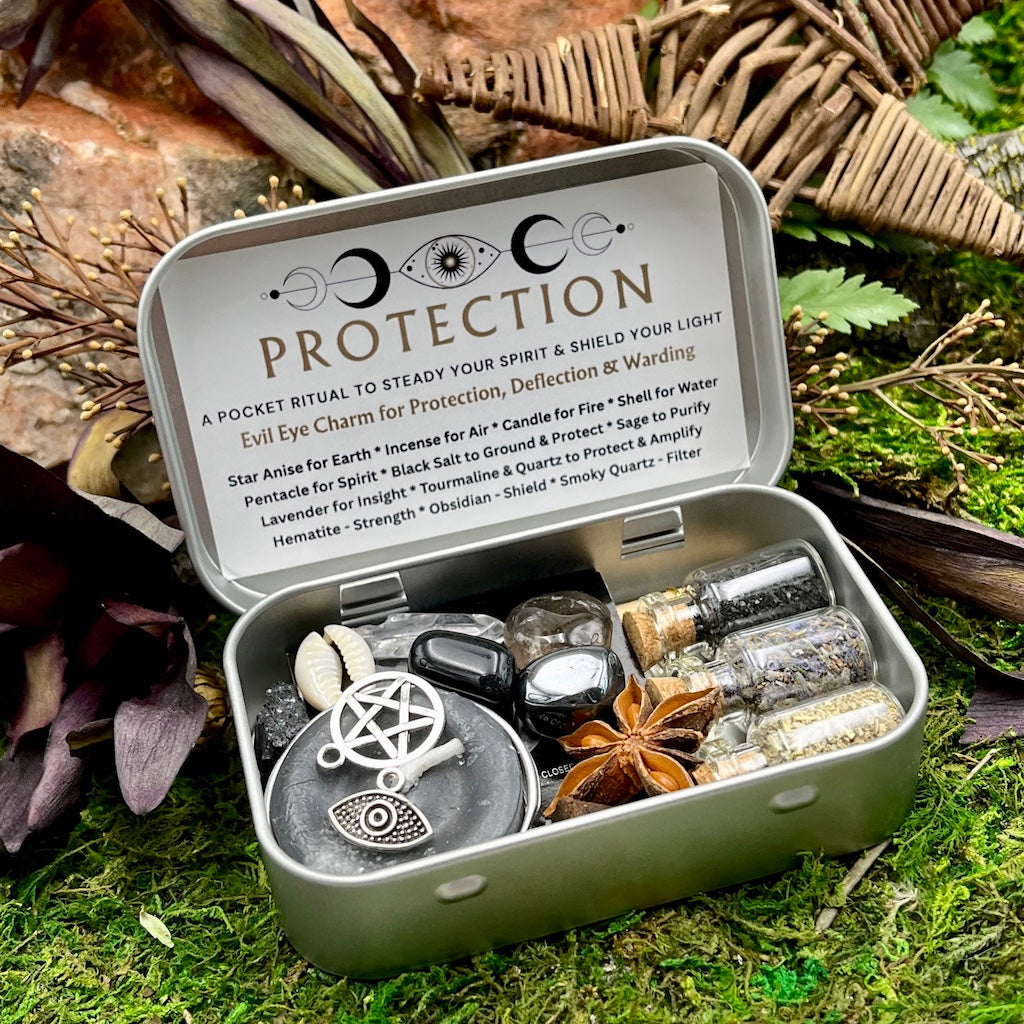 Protection & Grounding Spell Tin