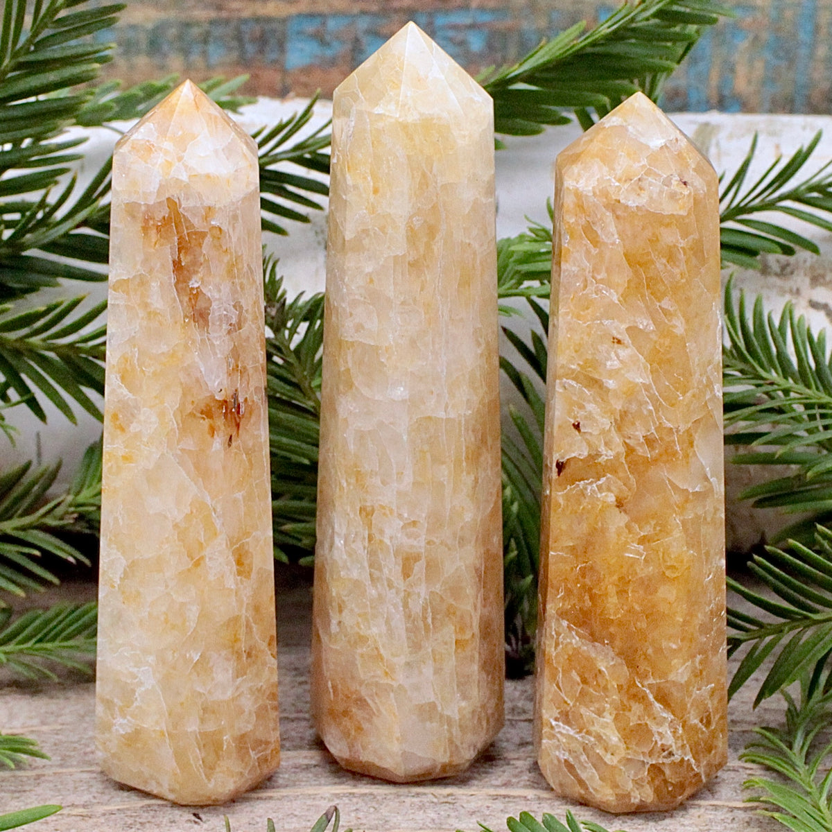 Golden Healer Quartz Tower