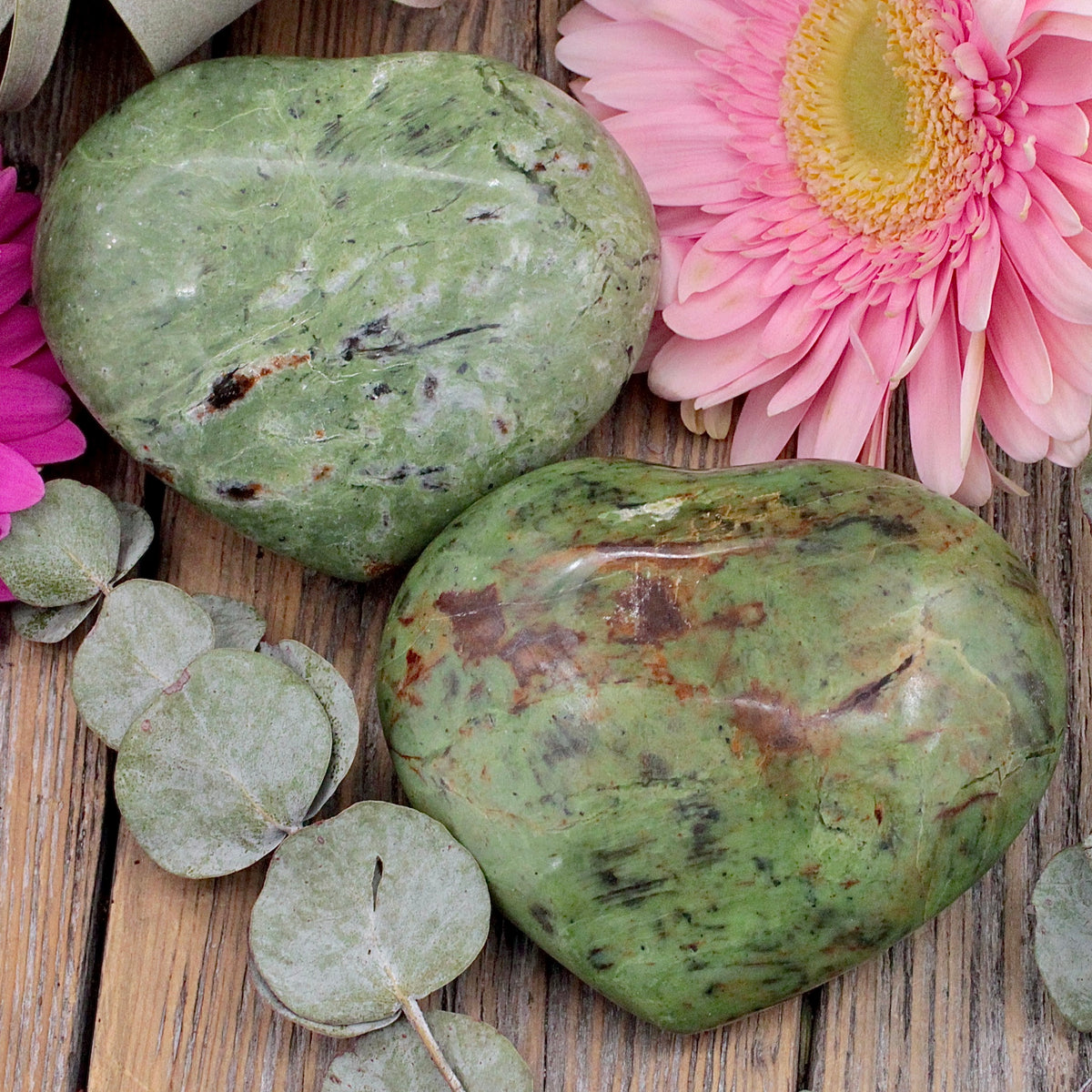 Chrysoprase Heart