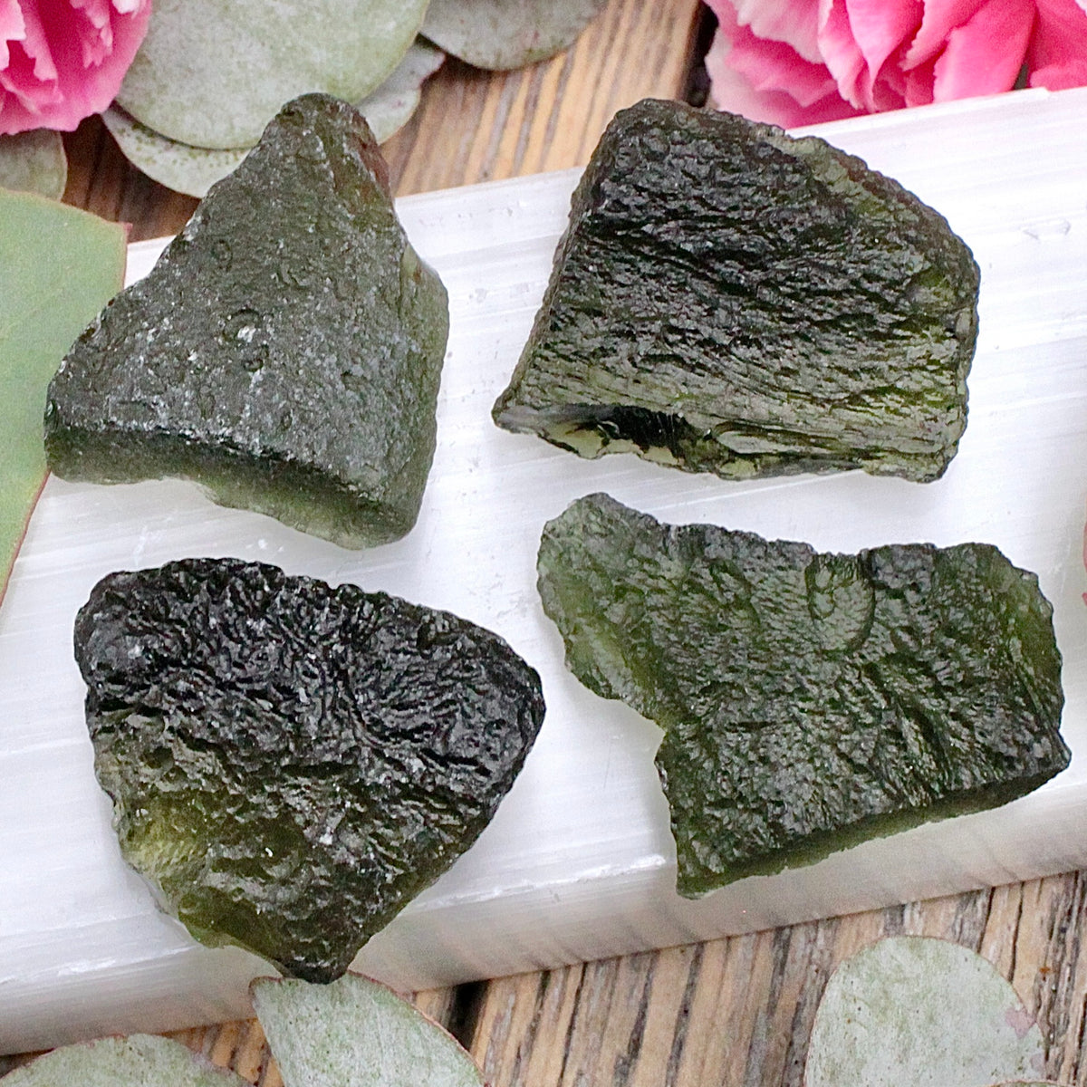 Moldavite Specimen - 7.1g -to- 7.8g