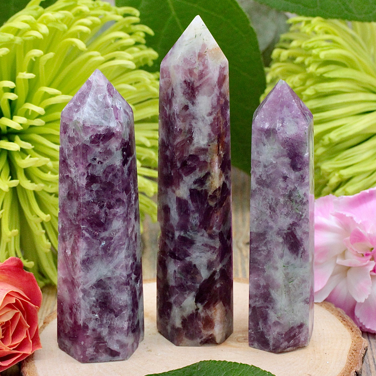 Lepidolite Tower