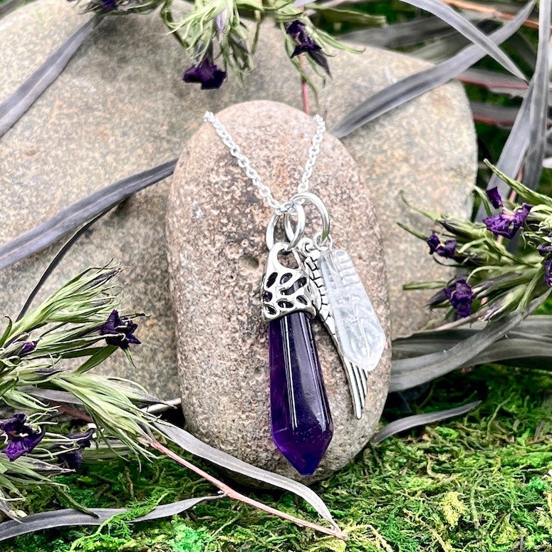 Guardian of Divine Guidance - Amethyst - Small