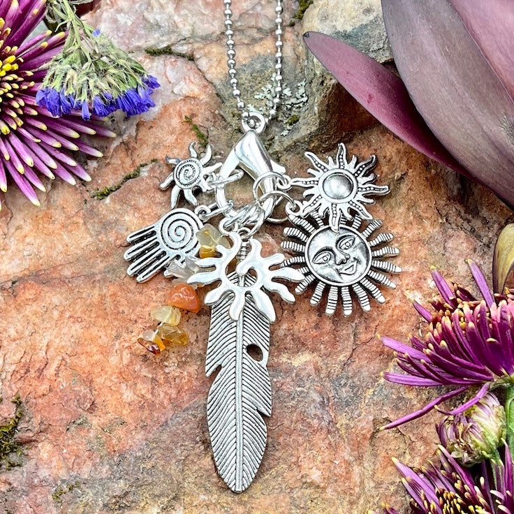 Rising Sun Charmed Life Necklace