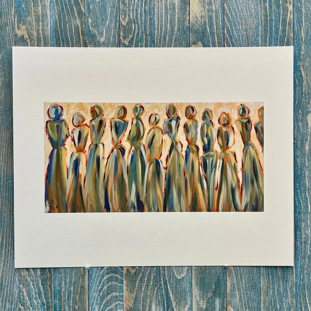 The Ancestors Gather Art Print