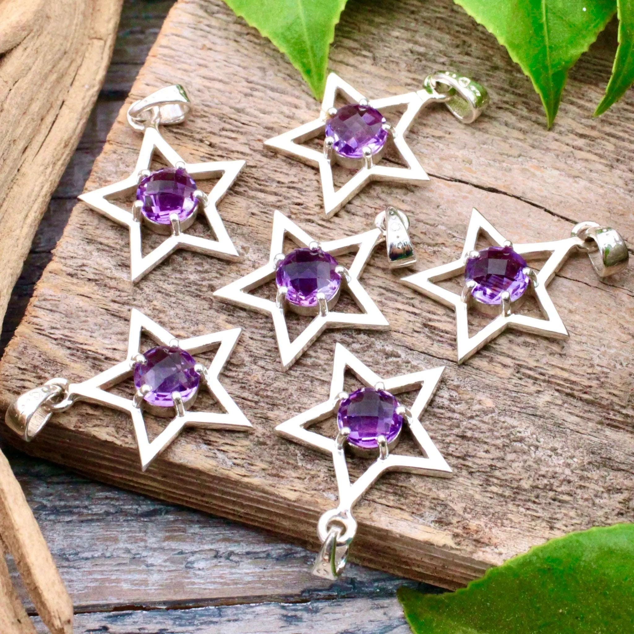 Dream AMETHYST STARS, Chevron Amethyst Stars