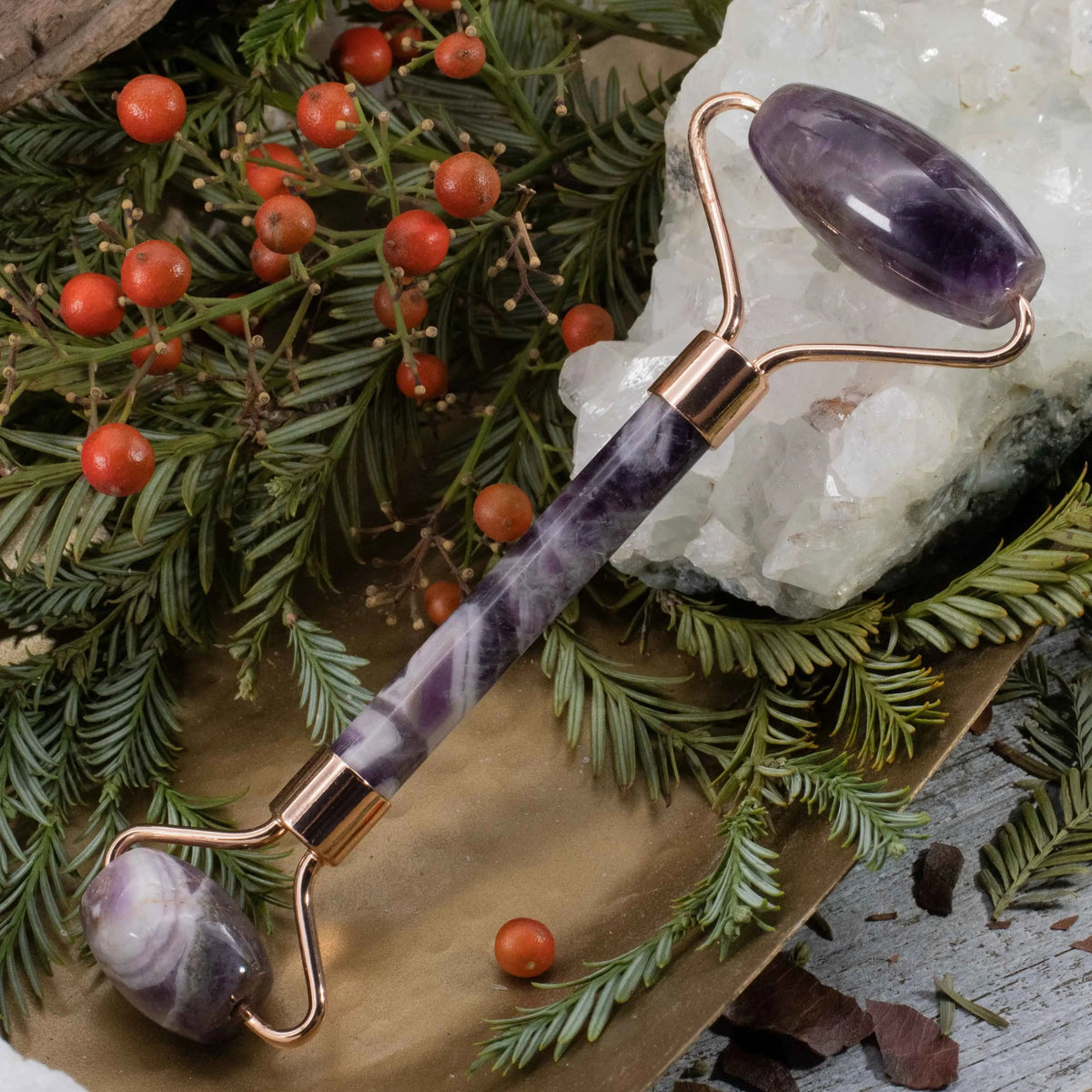 Amethyst Facial Roller