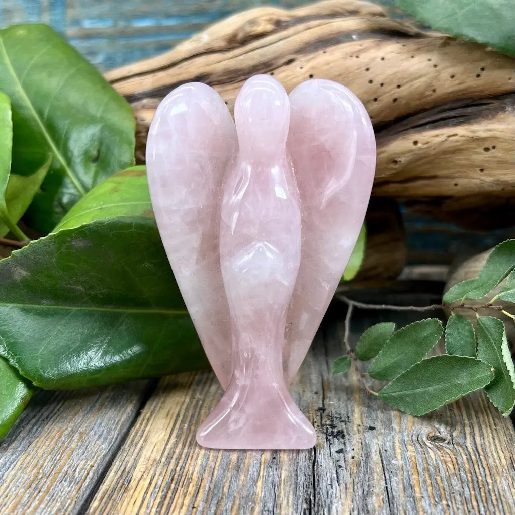 Rose Quartz Angel of Love 3"