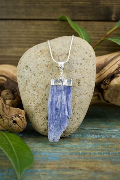 kyanite necklace