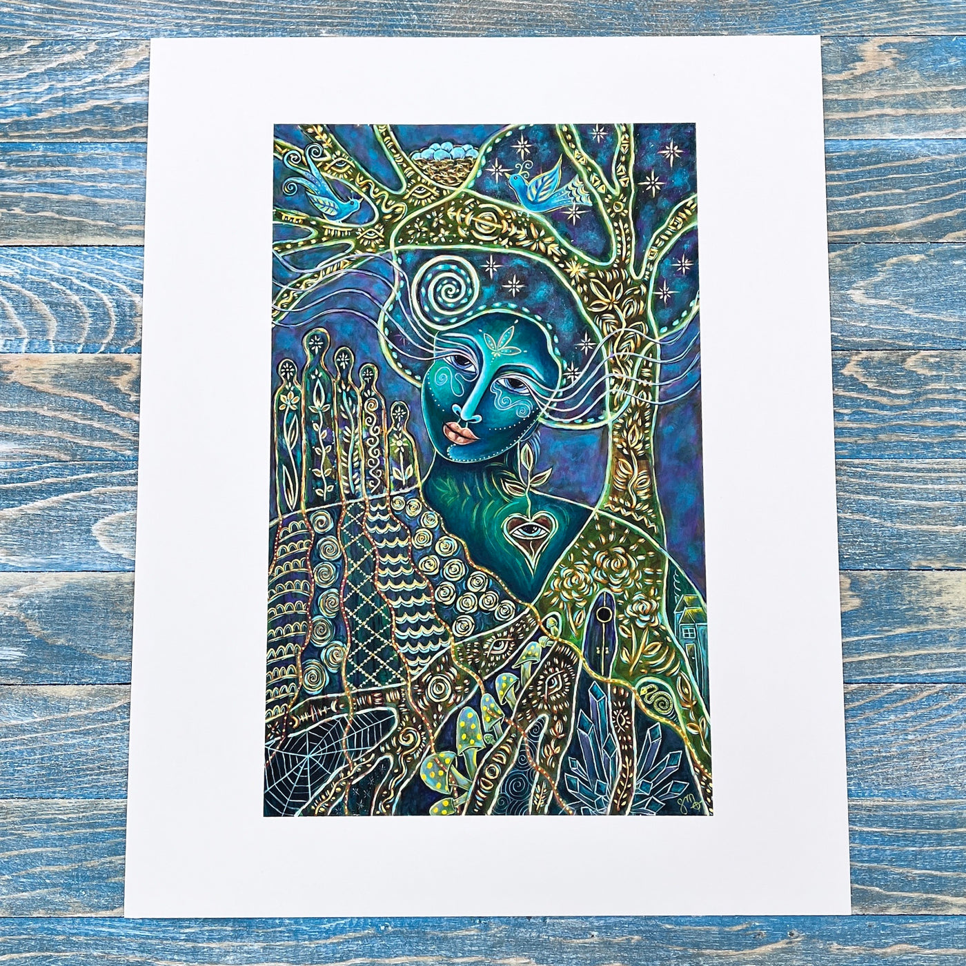 Gaia's Heart Art Print