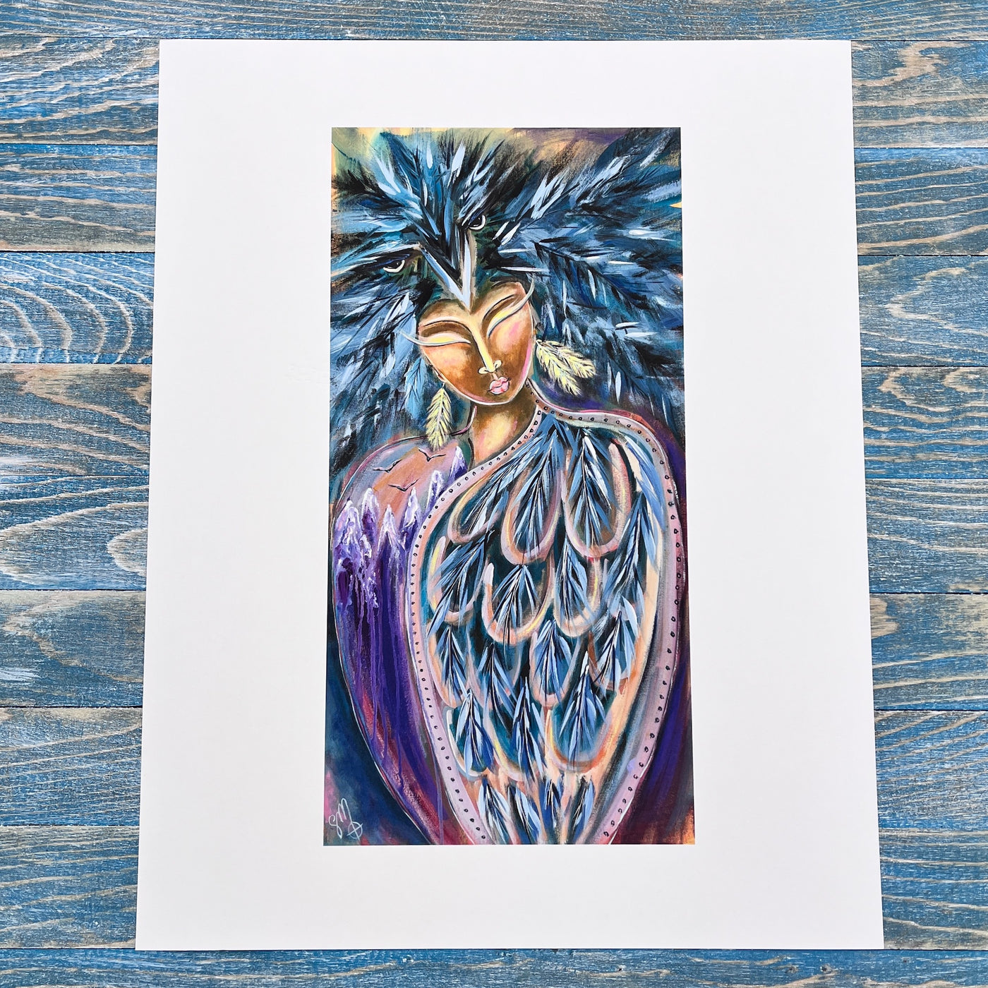 Raven Dreams Art Print