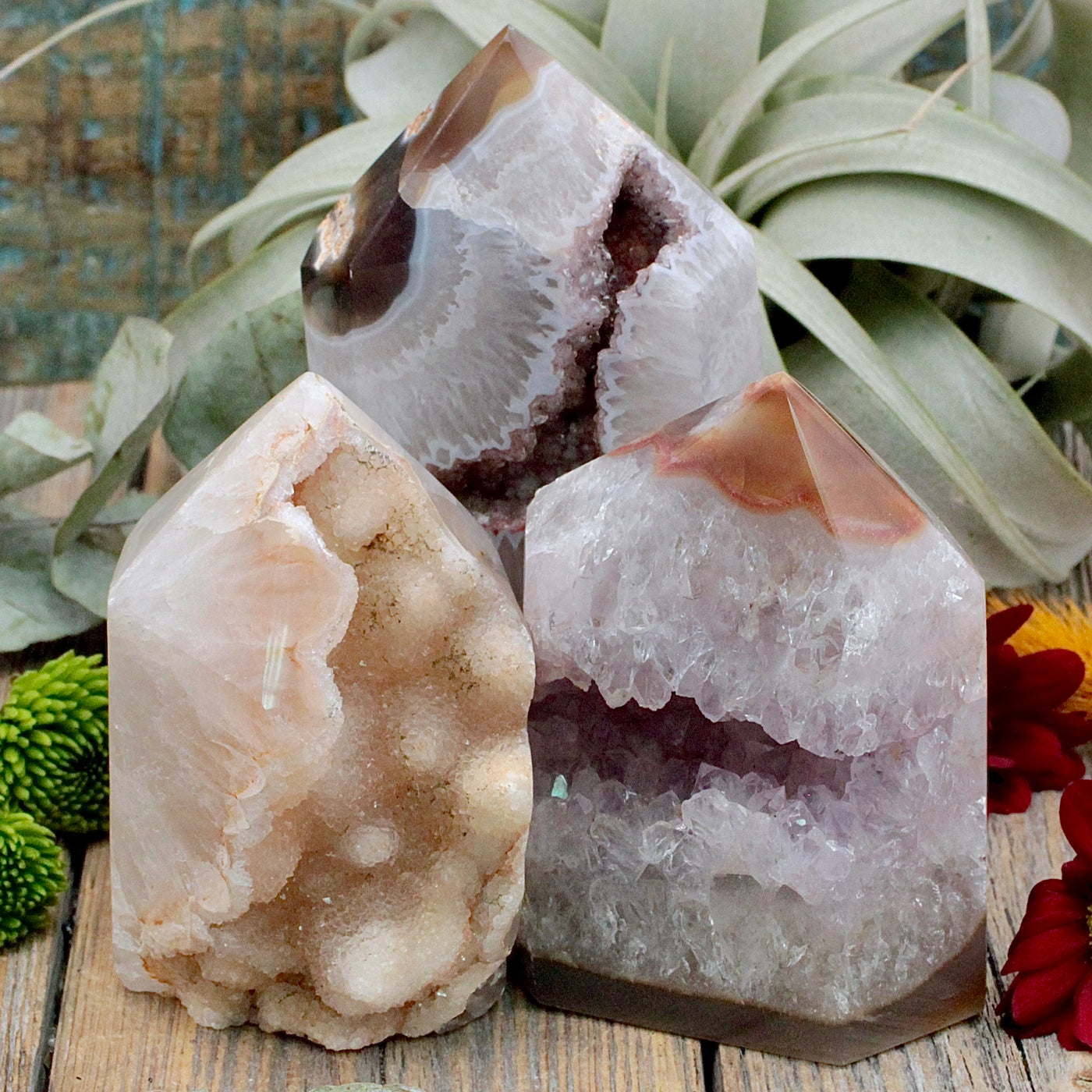 Agate Druzy Tower D