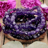 Amethyst Tumble Bracelet