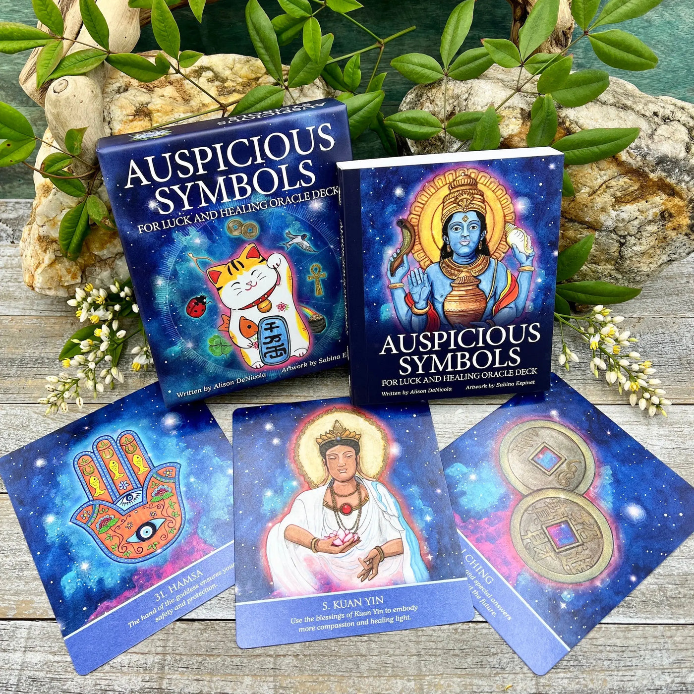 Auspicious Symbols for Luck and Healing Oracle Deck