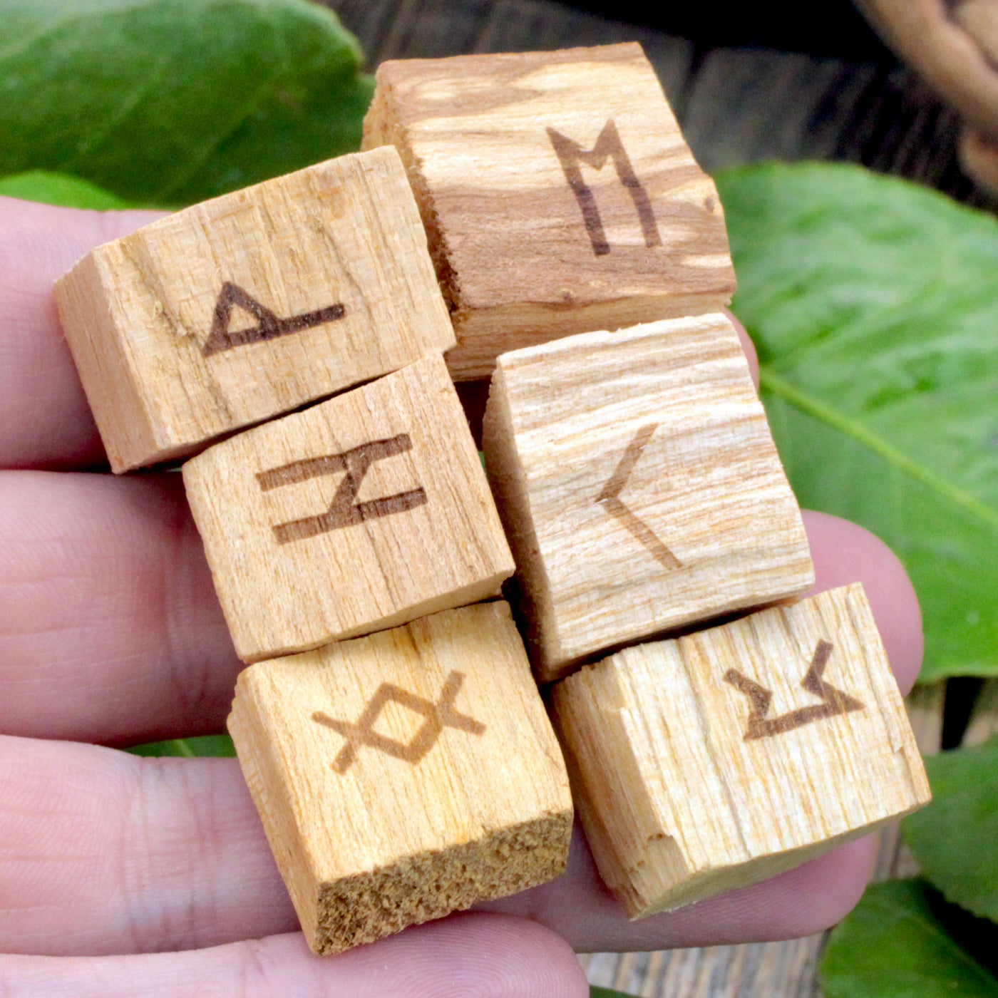 Palo Santo Rune Set