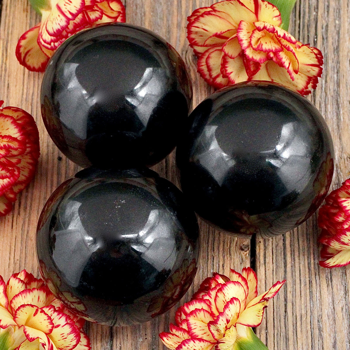 Black Agate Sphere - Small