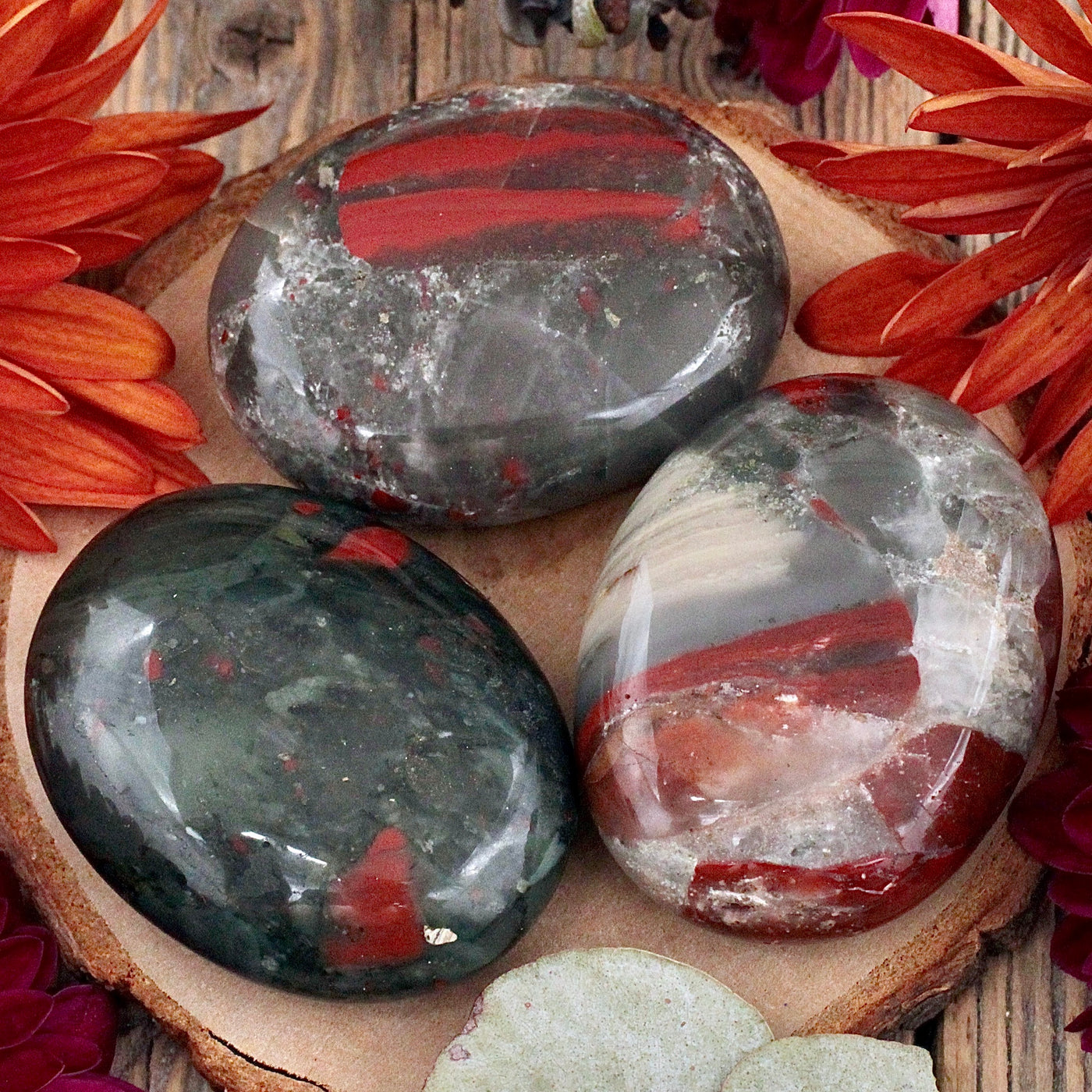 Bloodstone Pocket Stone