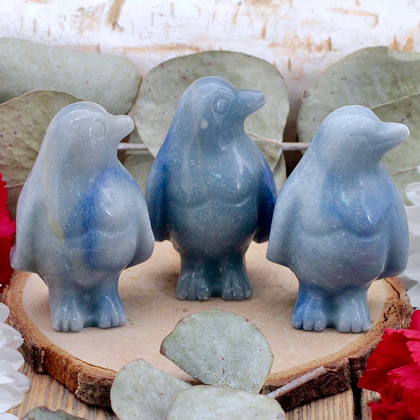 Blue Quartz Penguin