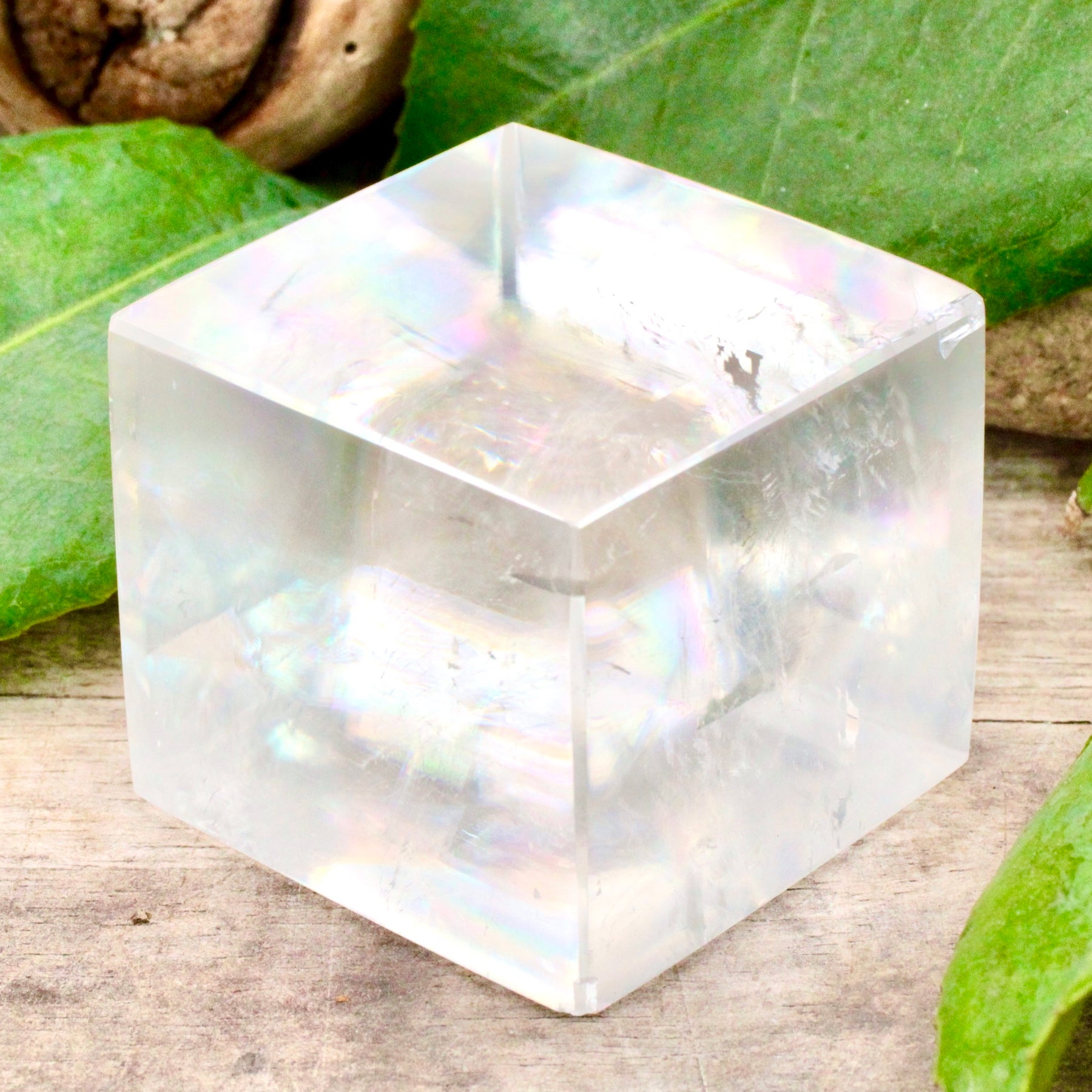 Optical Calcite cube