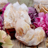 Candle Quartz Cluster
