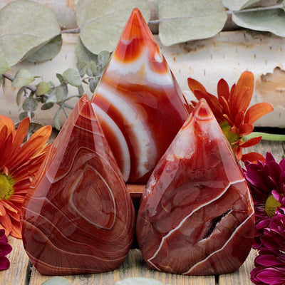 Carnelian Teardrop B