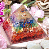 Chakra Orgone Pyramid