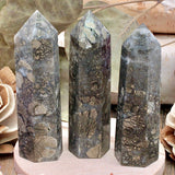 Marcasite in Quartz Tower
