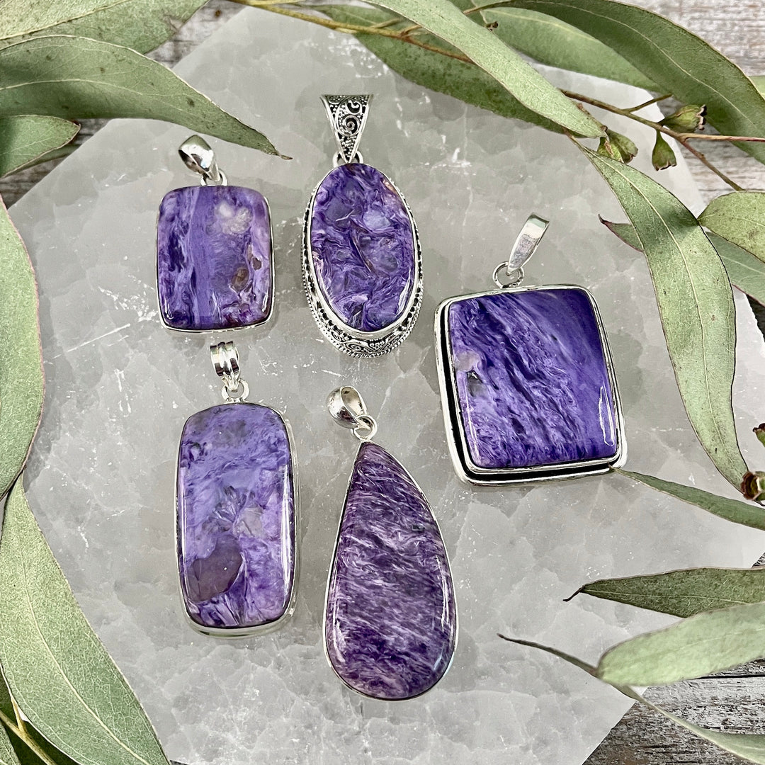 Offers Charoite pendant