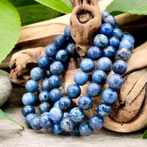 Dumortierite bracelet