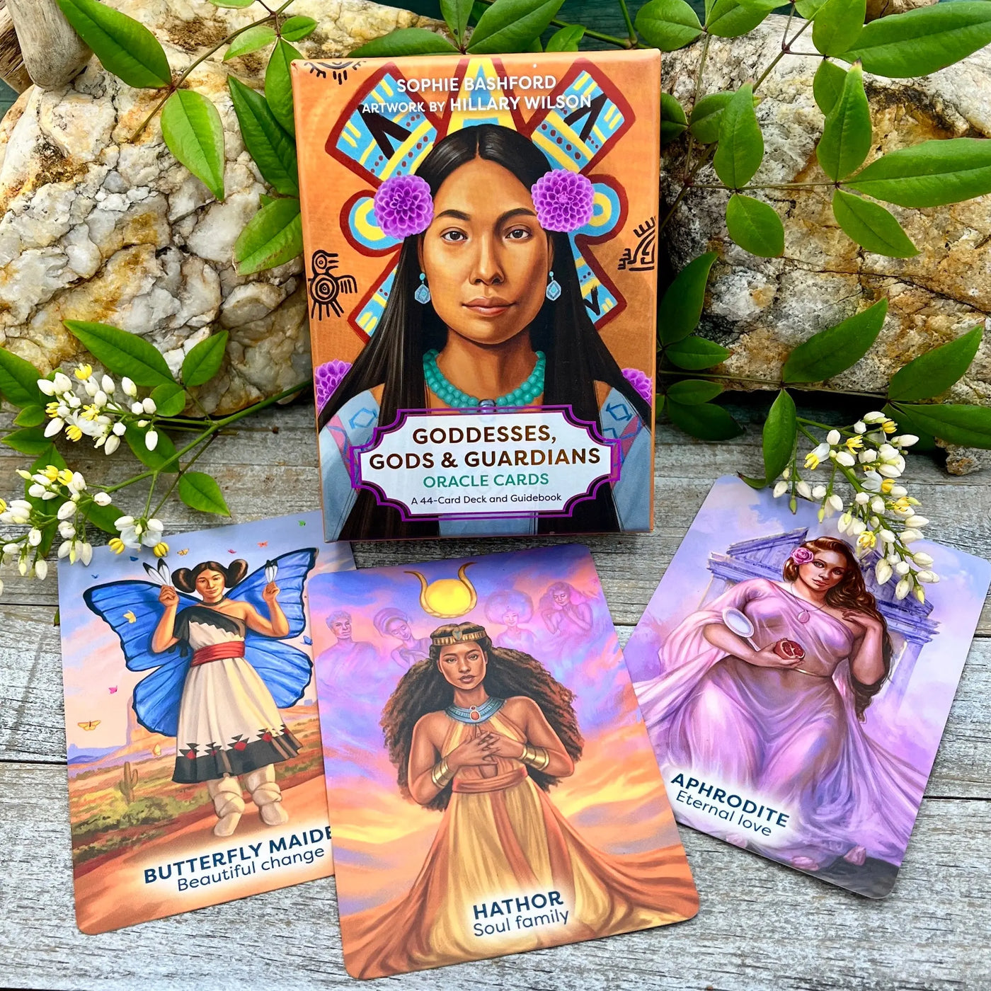 Goddesses, Gods and Guardians Oracle Cards: A 44-Card Deck and Guidebook