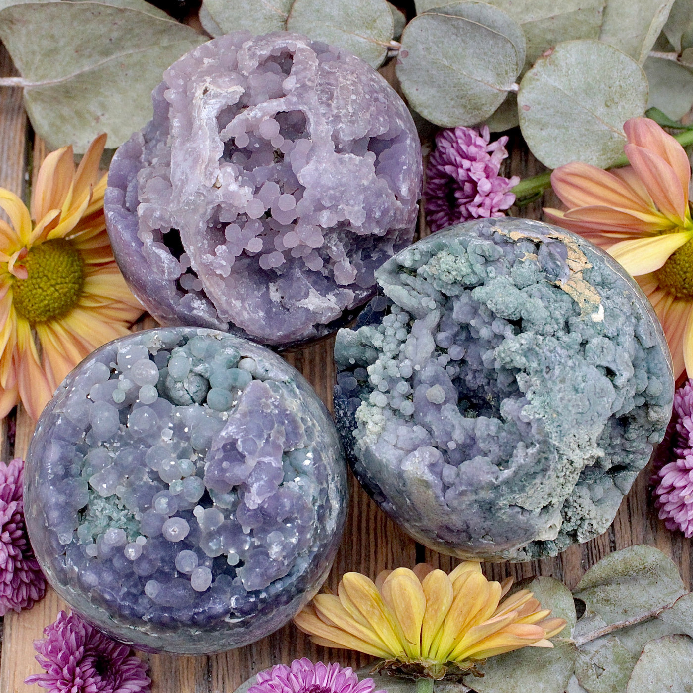 Grape Agate Sphere B