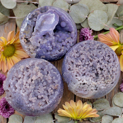 Grape Agate Sphere C