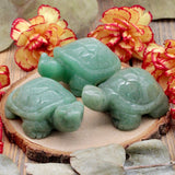 Green Aventurine Turtle