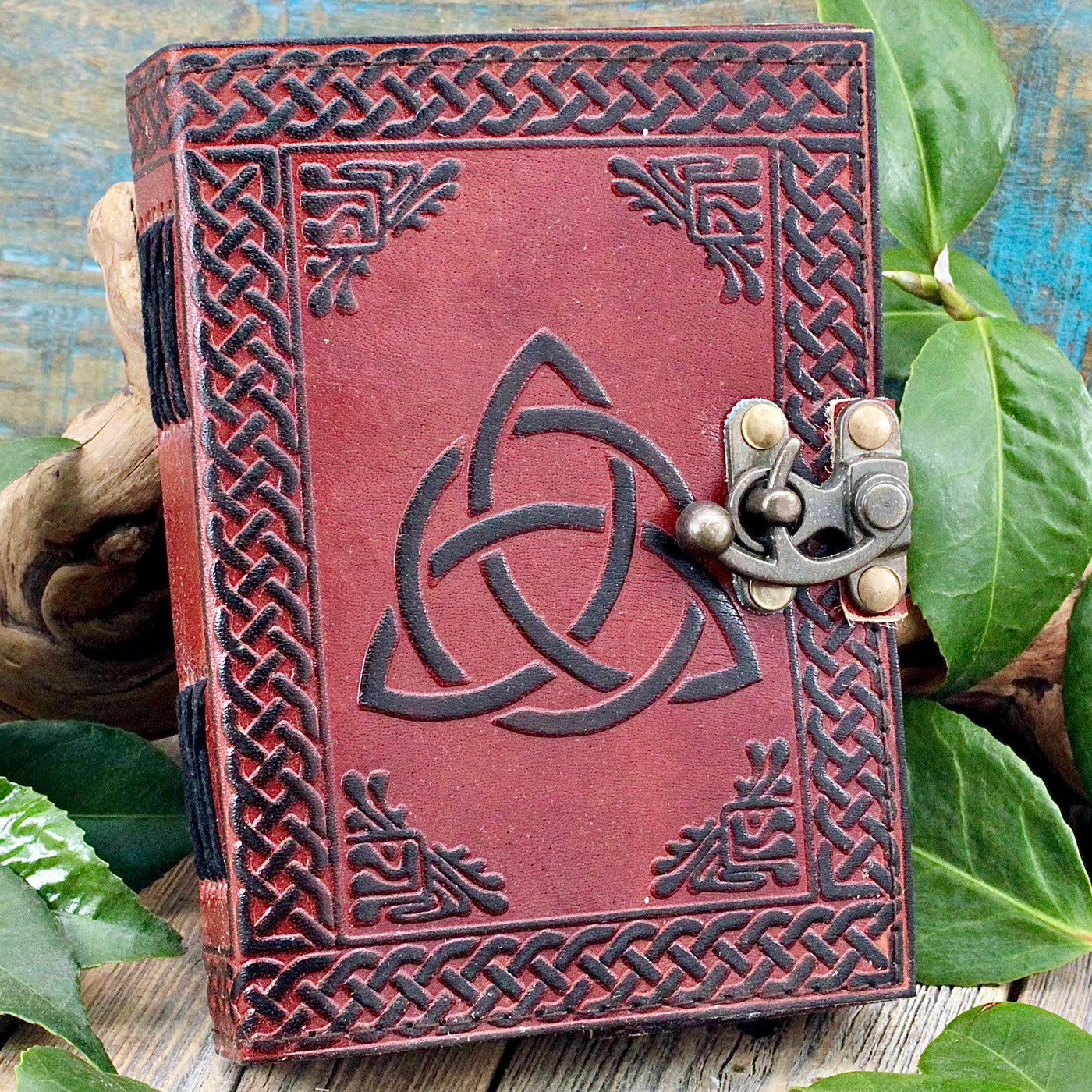 Leather Journal - Triquetra