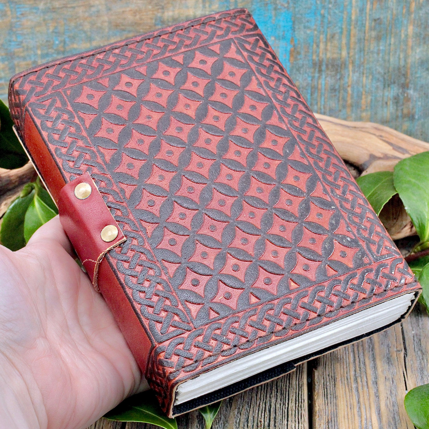 Leather Journal - Triquetra