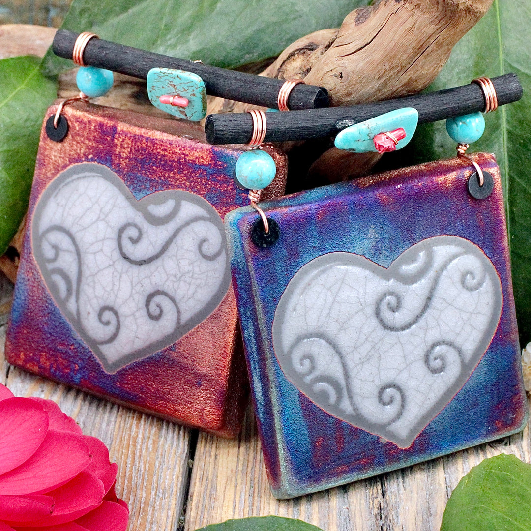 Raku Dreamcatcher Tile – RockMama.com