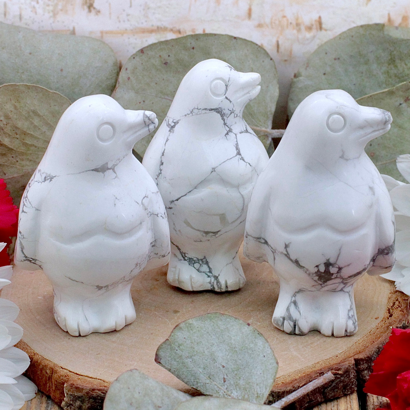 Howlite Penguin