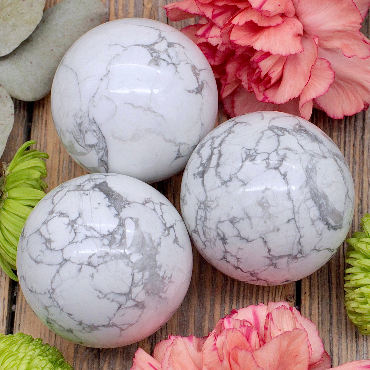 Howlite Sphere
