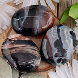Zebra Agate Palm Stone