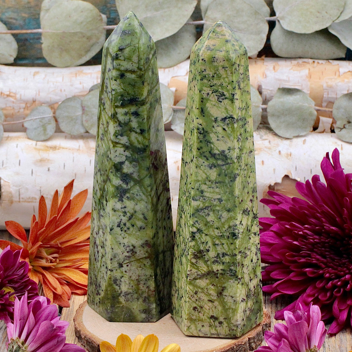 Nephrite Jade Tower
