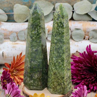 Nephrite Jade Tower