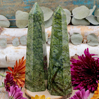 Nephrite Jade Tower